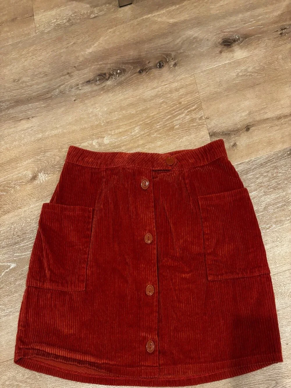 Charlotte Russe Corduroy Mini Skirt Y2K